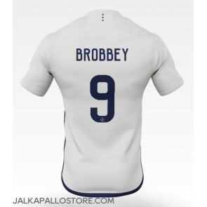 Ajax Brian Brobbey #9 Vieraspaita 2023-24 Lyhythihainen